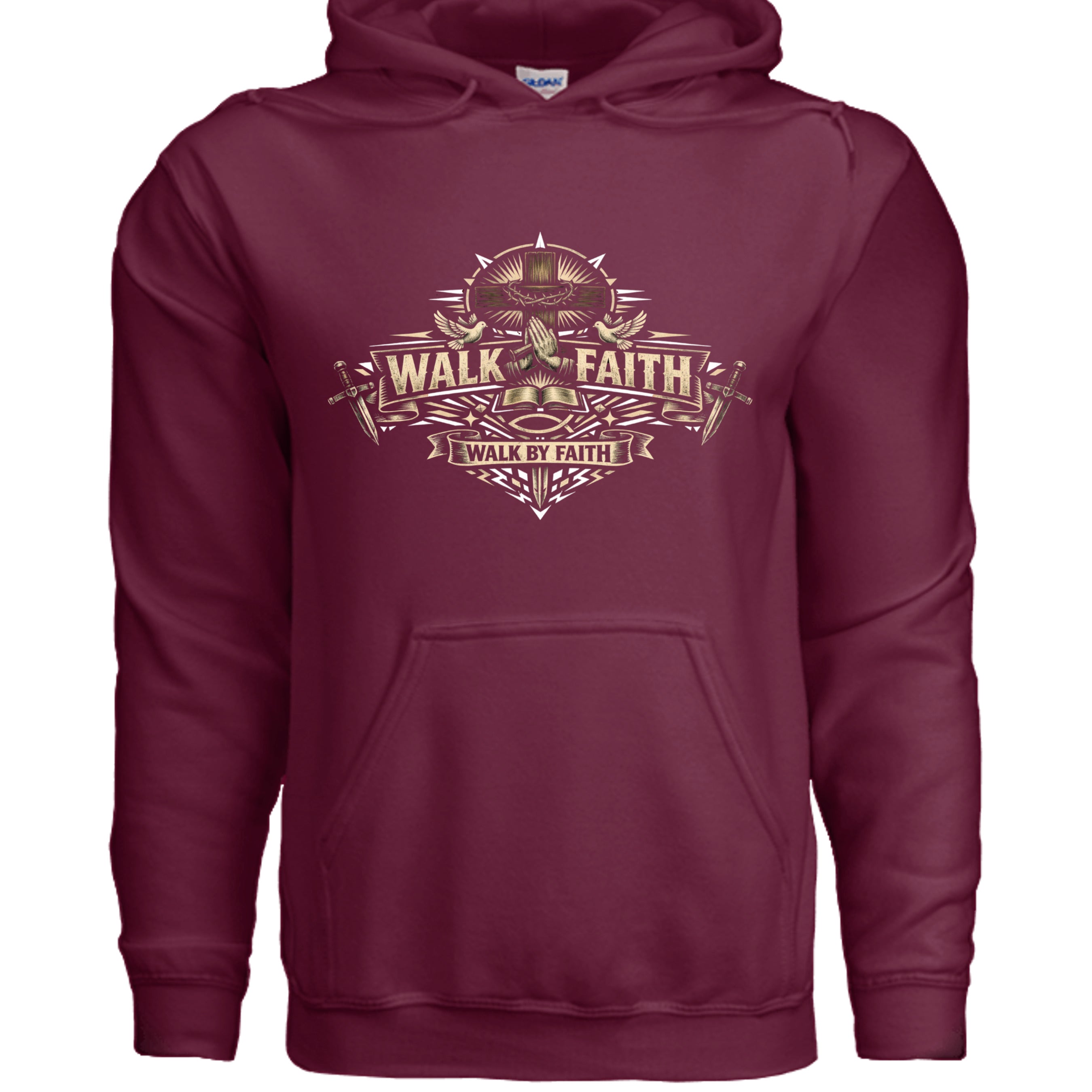 MAROON - G185 - FRONT