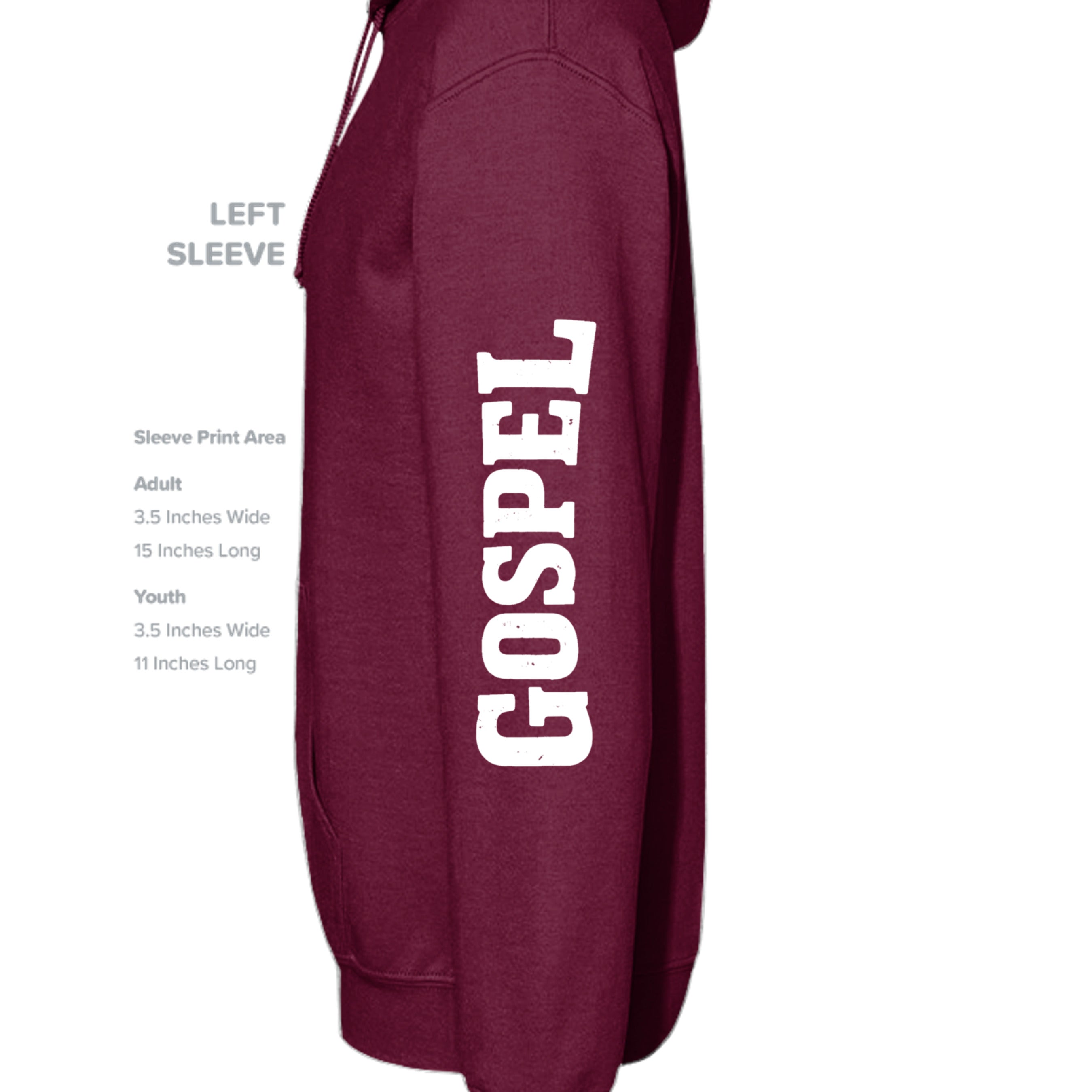 MAROON - G185 - SLEEVE_LEFT